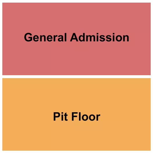 GA PIT FLOOR 2 Seating Map Seating Chart