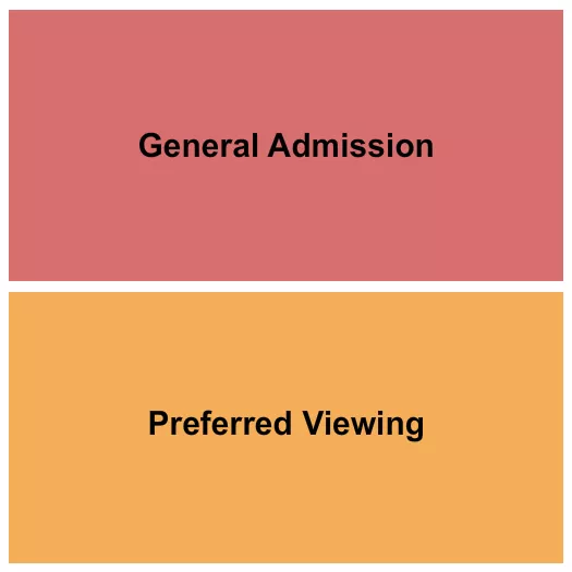GA PREFERRED VIEWING Seating Map Seating Chart