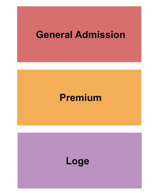 HILARITIES 4TH STREET THEATRE AT PICKWICK FROLIC GA PREMIUM LOGE Seating Map Seating Chart