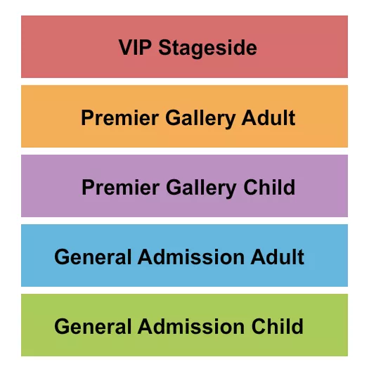 GA PREMIER VIPS Seating Map Seating Chart
