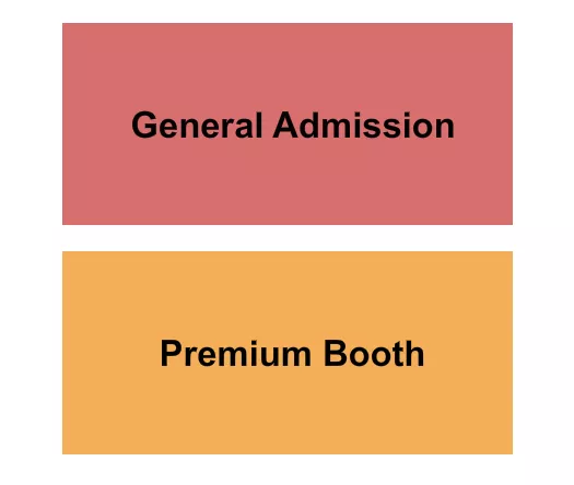 GA PREMIUM BOOTH Seating Map Seating Chart