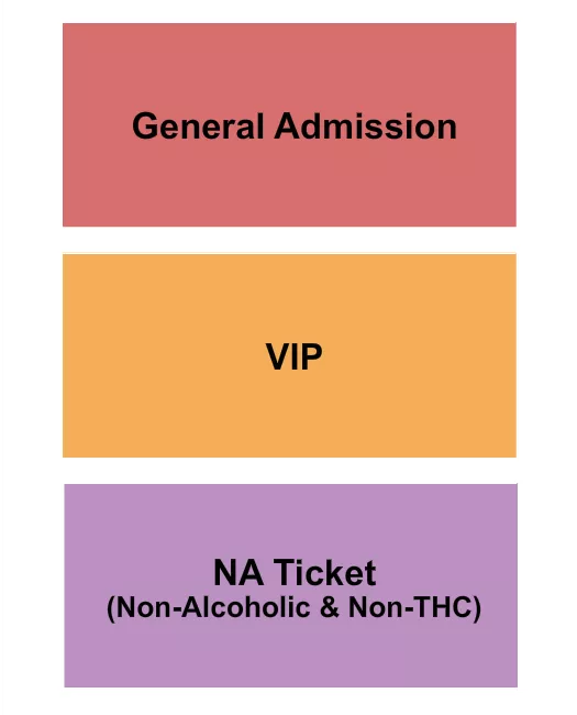GA VIP NA Seating Map Seating Chart