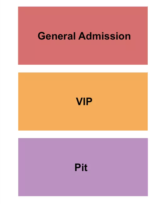 GA VIP PIT Seating Map Seating Chart