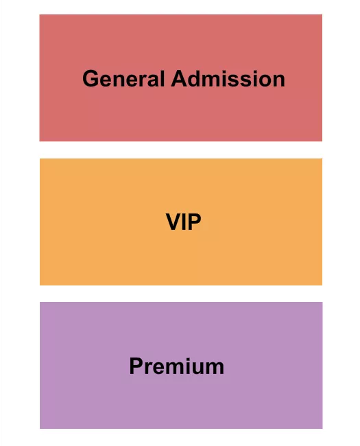 GA VIP PREMIUM Seating Map Seating Chart