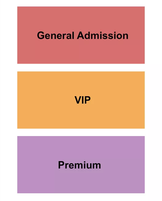 GA VIP PREMIUM Seating Map Seating Chart