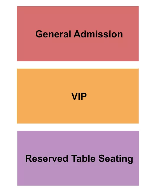 GA VIP TABLE Seating Map Seating Chart