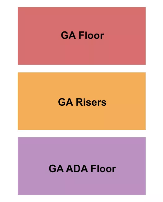 GA BY LEVEL Seating Map Seating Chart
