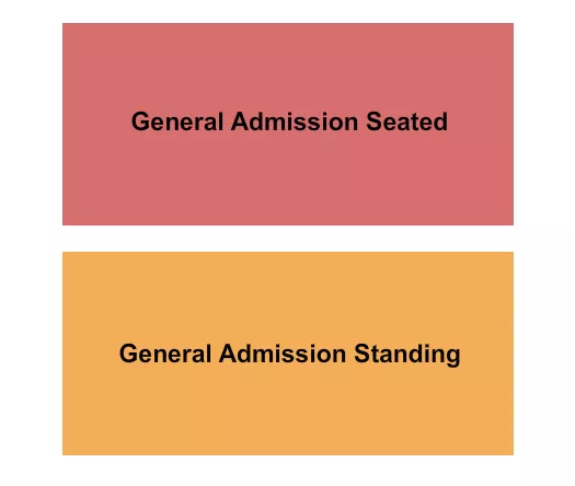 WASHINGTON HALL SEATTLE GA SEATED STANDING Seating Map Seating Chart