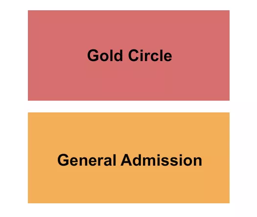 GA GOLD CIRCLE Seating Map Seating Chart