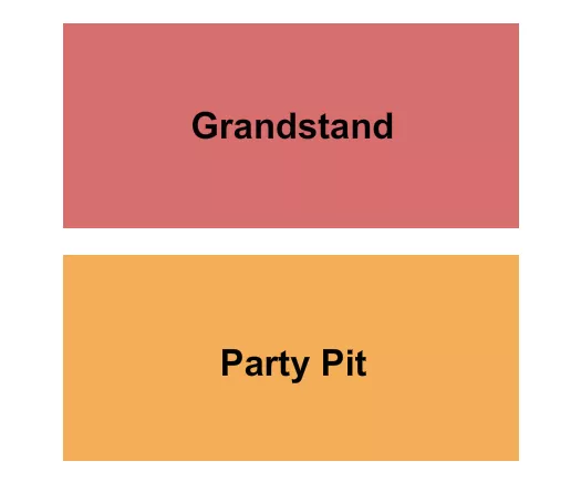 GRANDSTAND PIT Seating Map Seating Chart