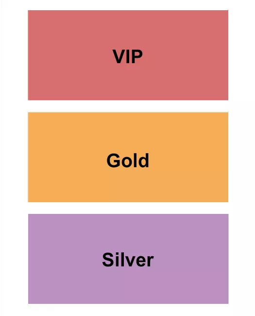 VIP GOLD SILVER Seating Map Seating Chart