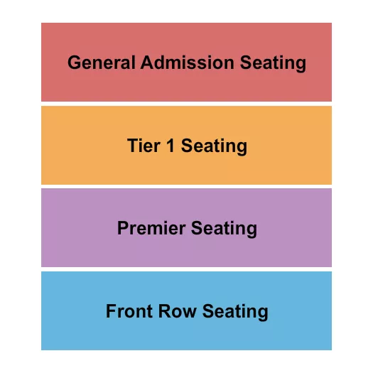 FUNNY BONE COMEDY CLUB KANSAS CITY WRESTLING Seating Map Seating Chart