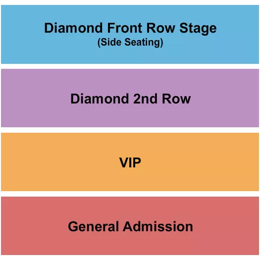 DANTES CAFFE ITALIANO MICRO MAIDENS Seating Map Seating Chart