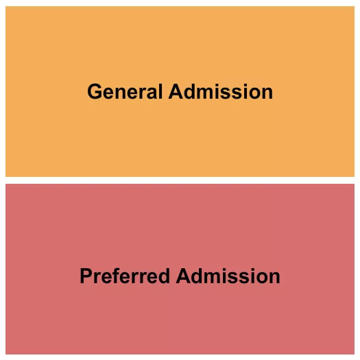 GA PREFERRED Seating Map Seating Chart