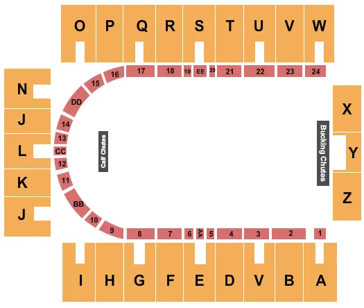 TESTER Seating Map Seating Chart