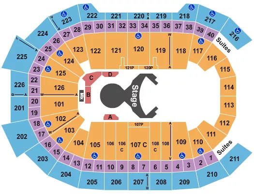 CIRQUE DU SOLEIL OVO Seating Map Seating Chart
