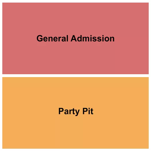 GIBSON AREA HOSPITAL HEALTH SERVICES GA PARTY PIT Seating Map Seating Chart