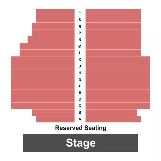 ENDSTAGE Seating Map Seating Chart