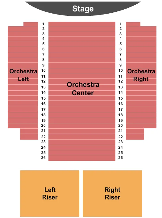 END STAGE 2 Seating Map Seating Chart
