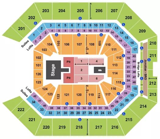 THOMAS RHETT Seating Map Seating Chart