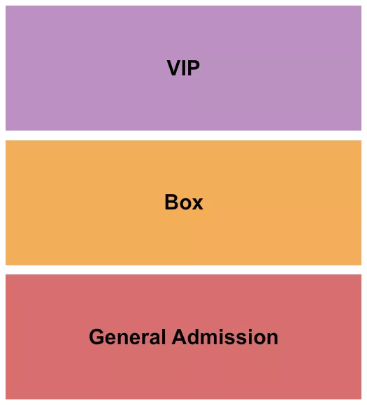 GA VIP BOX Seating Map Seating Chart