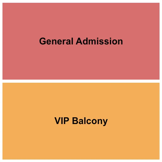 GA VIP BALCONY Seating Map Seating Chart