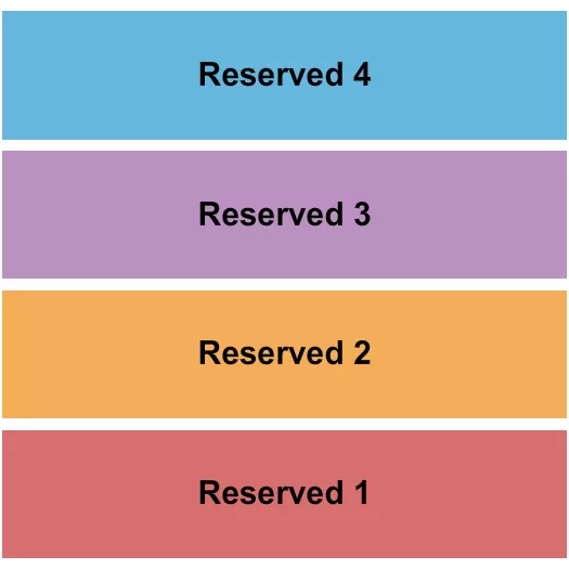 ENDSTAGE RESERVED Seating Map Seating Chart