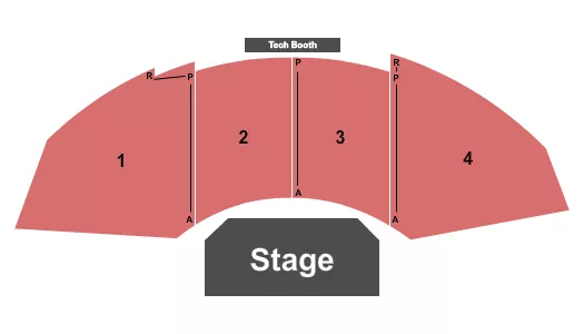 ENDSTAGE Seating Map Seating Chart