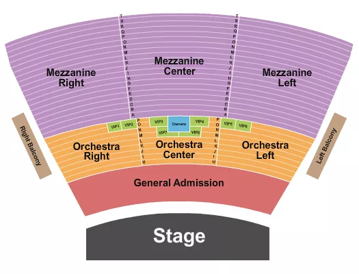 ENDSTAGE GA PIT 2 Seating Map Seating Chart