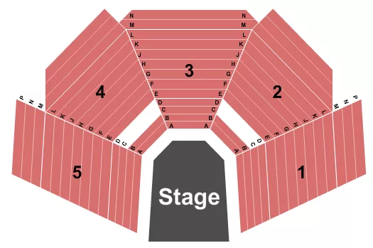 ENDSTAGE Seating Map Seating Chart