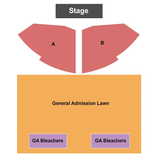 GRANT COUNTY FAIRGROUNDS WA ENDSTAGE Seating Map Seating Chart
