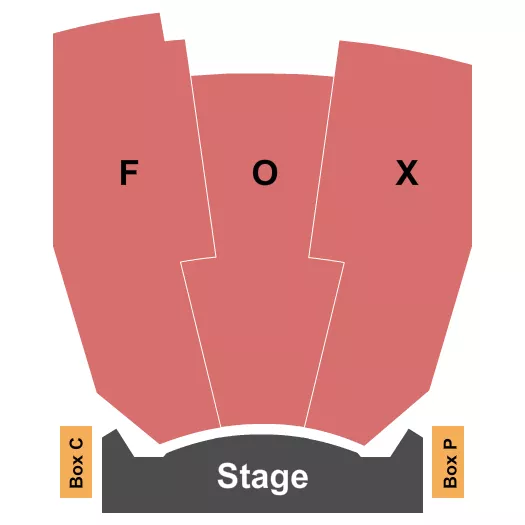 ENDSTAGE 2 Seating Map Seating Chart