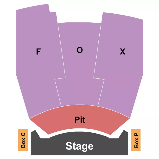 GA PIT Seating Map Seating Chart