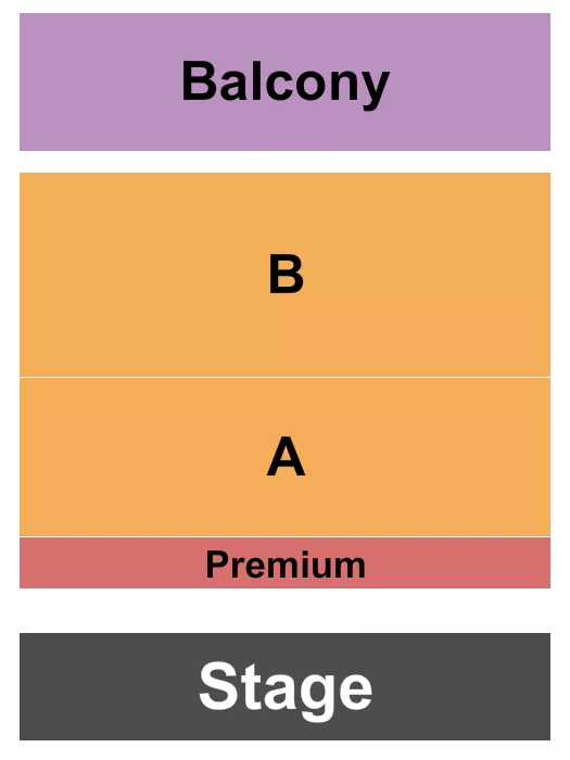 CANDLELIGHT PREMIUM Seating Map Seating Chart