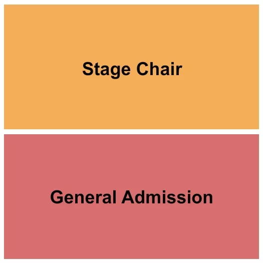 GA STAGE CHAIR Seating Map Seating Chart