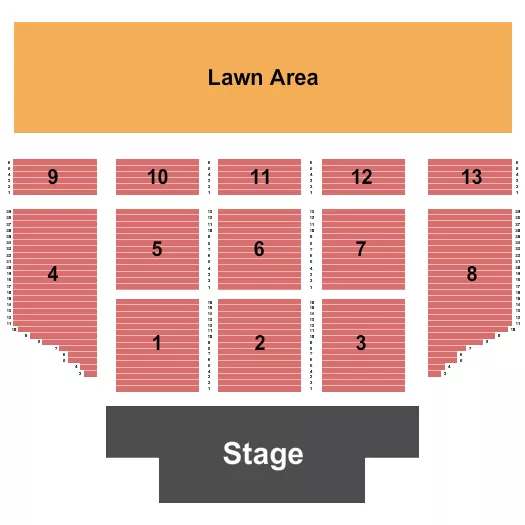 ENDSTAGE Seating Map Seating Chart