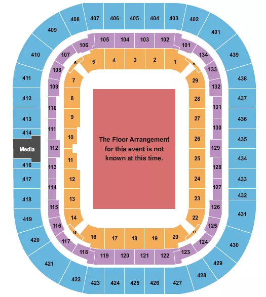 GENERIC FLOOR Seating Map Seating Chart