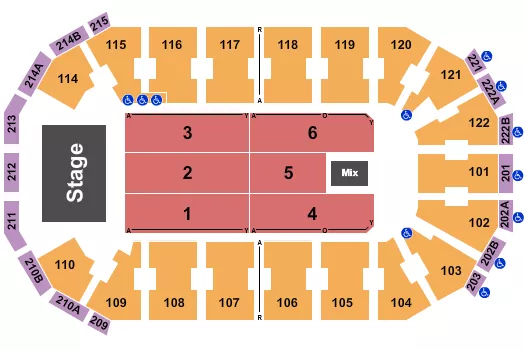 INTOCABLE Seating Map Seating Chart
