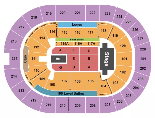 TSO Seating Map Seating Chart