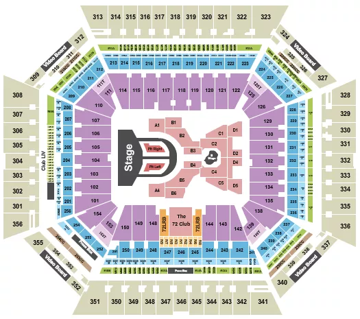 KAROL G Seating Map Seating Chart