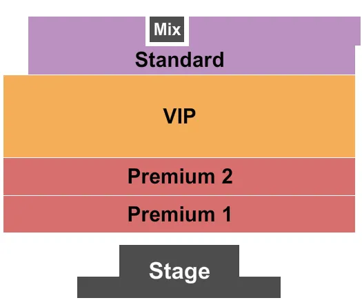 HARRAHS CABARET AT HARRAHS LAS VEGAS X COUNTRY Seating Map Seating Chart