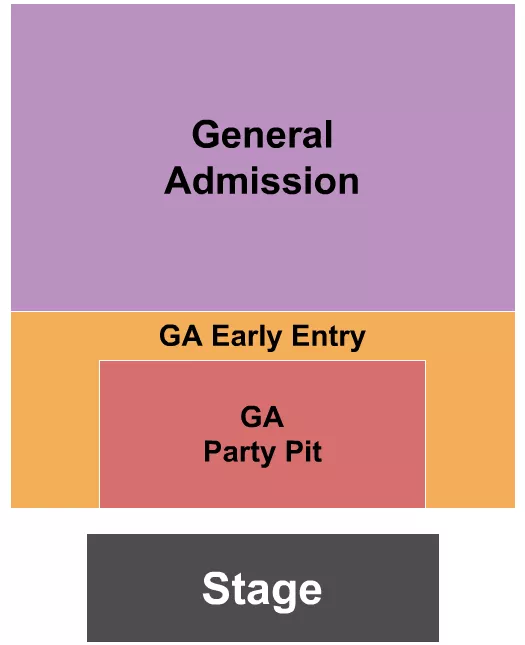 HARRAHS PHOENIX AK CHIN GA PIT Seating Map Seating Chart
