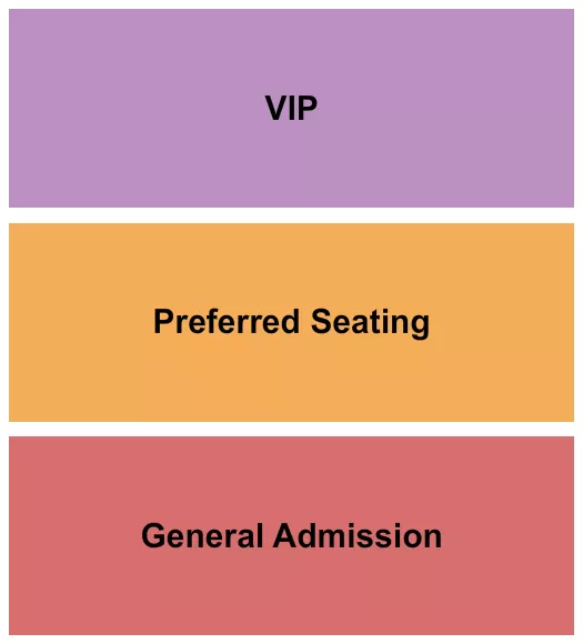 GA PREFERRED VIP Seating Map Seating Chart