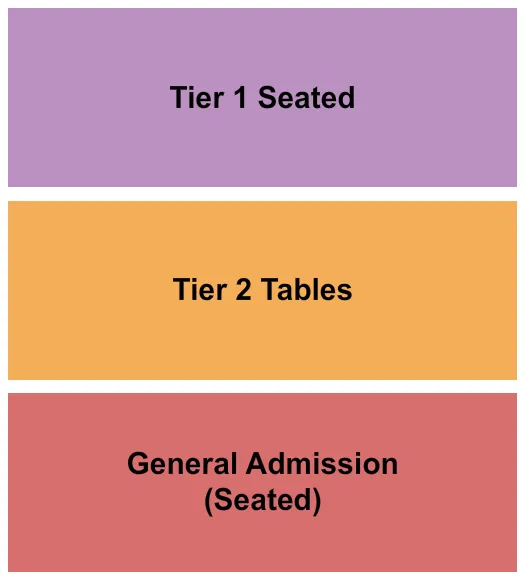 GA TABLES Seating Map Seating Chart