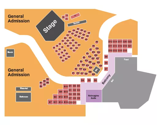 TABLES 4 Seating Map Seating Chart