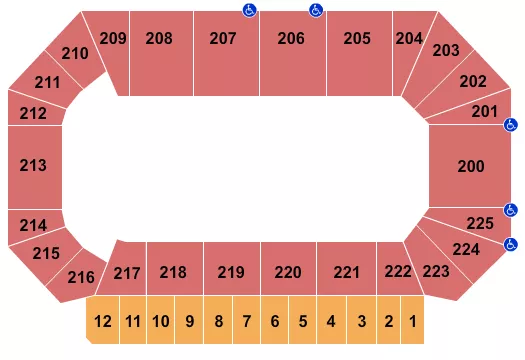 OPEN FLOOR Seating Map Seating Chart