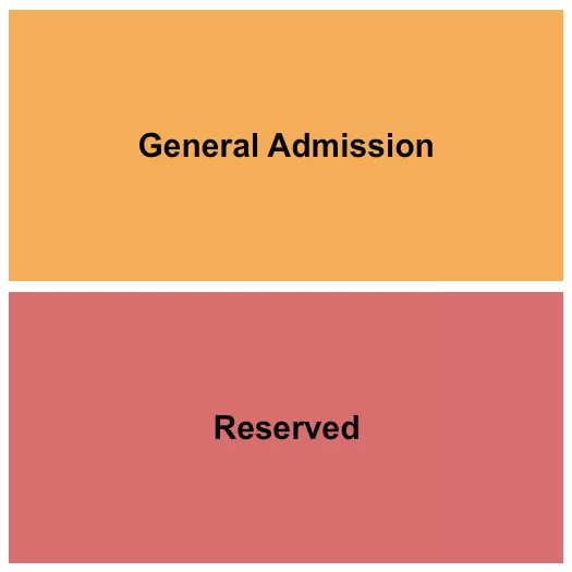 GA RESERVED Seating Map Seating Chart