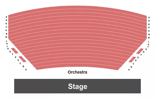 ENDSTAGE NO GC Seating Map Seating Chart