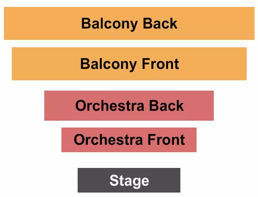 BALLET OF LIGHTS Seating Map Seating Chart