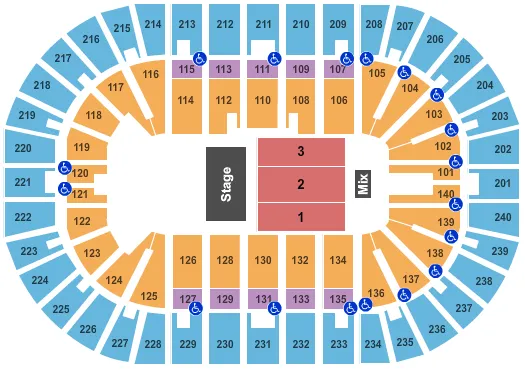 HALF HOUSE 2 Seating Map Seating Chart